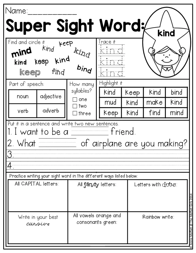 5自然拼读SightWords(启蒙阅读高频词）_幼小衔接全套_幼小衔接资料大全_幼小衔接资料1️⃣_017高频词翻翻卡500页_五个级别高频词SightWords练习纸​