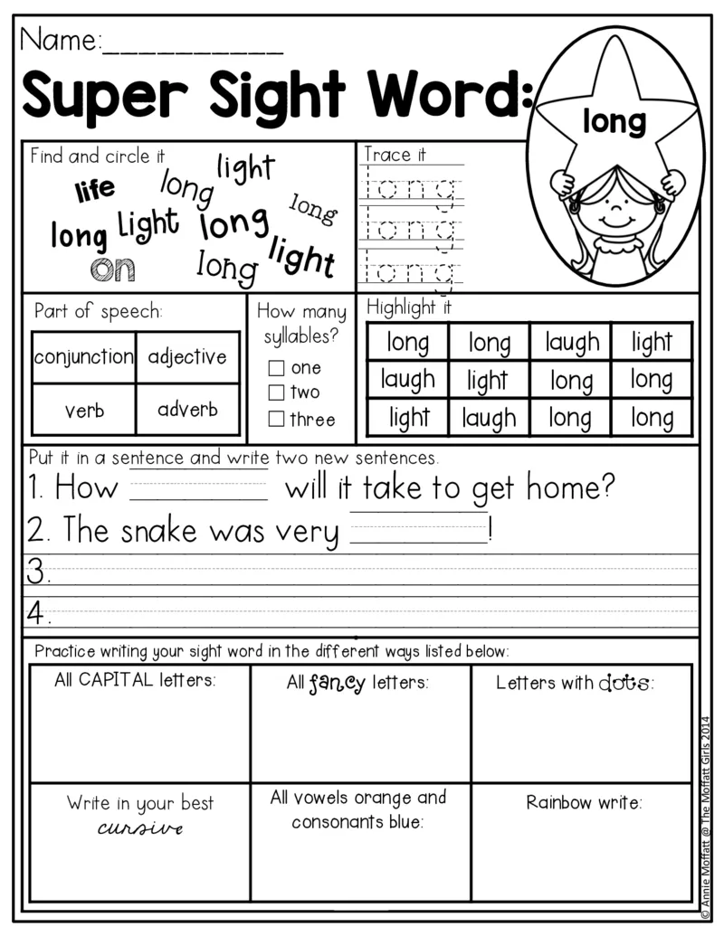 5自然拼读SightWords(启蒙阅读高频词）_幼小衔接全套_幼小衔接资料大全_幼小衔接资料1️⃣_017高频词翻翻卡500页_五个级别高频词SightWords练习纸​