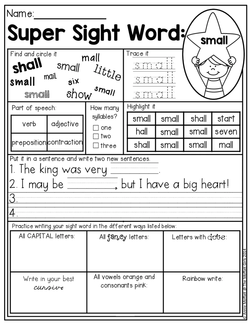5自然拼读SightWords(启蒙阅读高频词）_幼小衔接全套_幼小衔接资料大全_幼小衔接资料1️⃣_017高频词翻翻卡500页_五个级别高频词SightWords练习纸​
