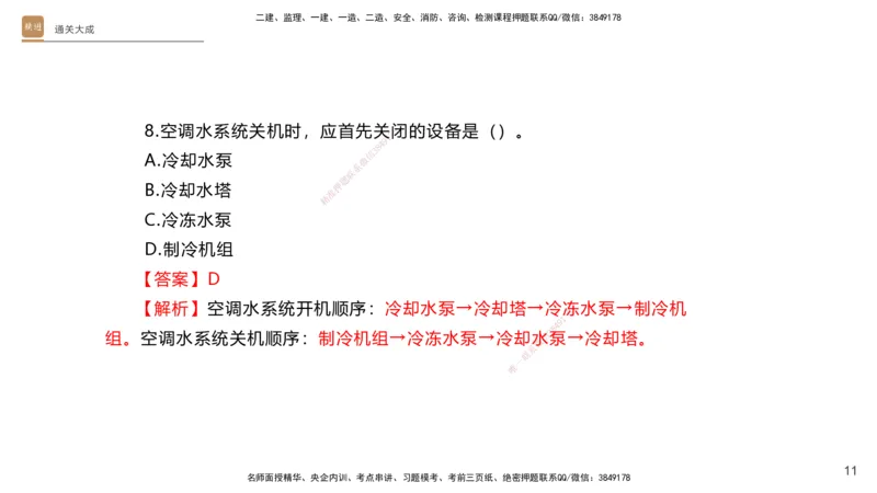 01.2025杨海军-通关大成-机电实务_2026年一级建造师_2026年一建机电_2025年一建机电SVIP_04-冲刺串讲✿考点强化✿小灶集训_64-机电《通关大成直播》杨海军HX_讲义