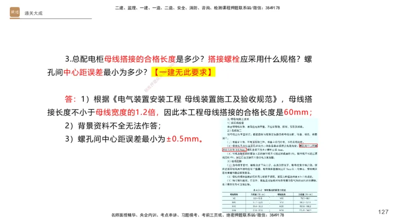01.2025杨海军-通关大成-机电实务_2026年一级建造师_2026年一建机电_2025年一建机电SVIP_04-冲刺串讲✿考点强化✿小灶集训_64-机电《通关大成直播》杨海军HX_讲义