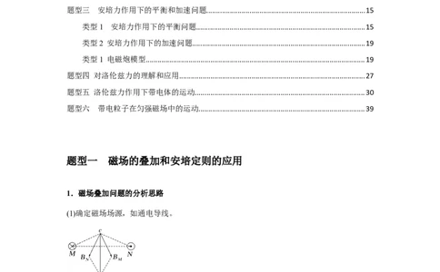 专题24磁场的基本性质（解析版）_2025高中物理模型方法技巧高三复习专题练习讲义_新版高考物理模型与方法