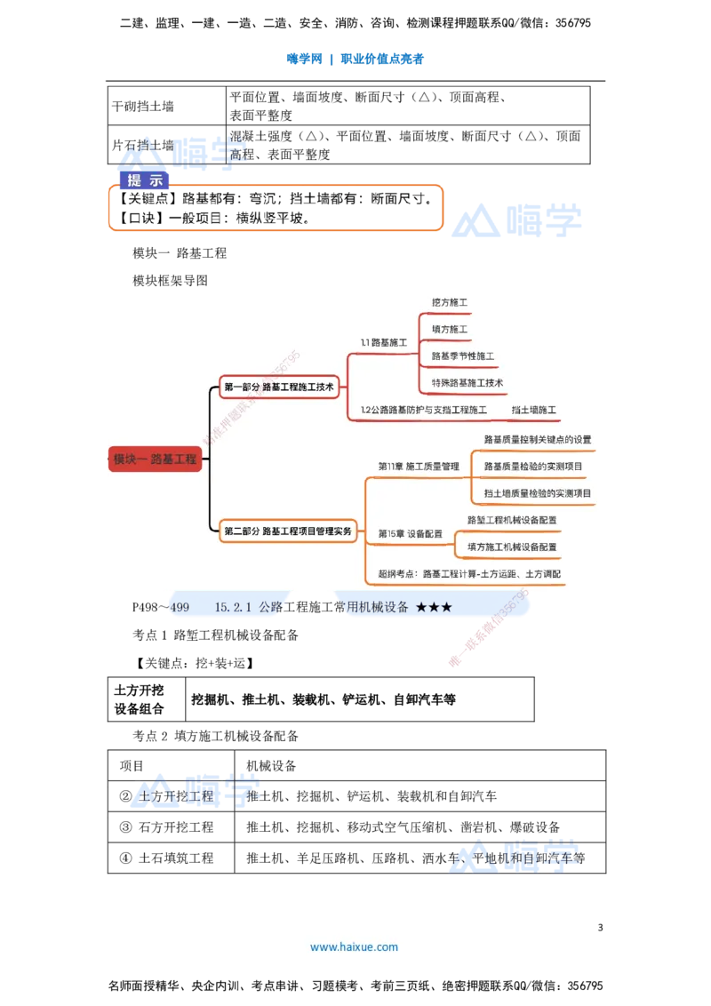 07.2025黄铃-考前拔分速成-（6）模块一路基工程6_2026年一级建造师_2026年一建公路_2025年一建公路SVIP_04-冲刺串讲✿考点强化✿小灶集训_23-公路《考前拔分速成》黄铃HX_讲义