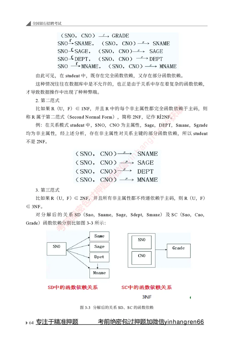 银行招聘考试&middot;系统精讲&middot;计算机专业知识_2025春招题库汇总_银行题库-1_银行全套上岸资料_讲义+题库+冲刺_08、信息科技岗专用（知识点讲解+考点总结+典型例题）全