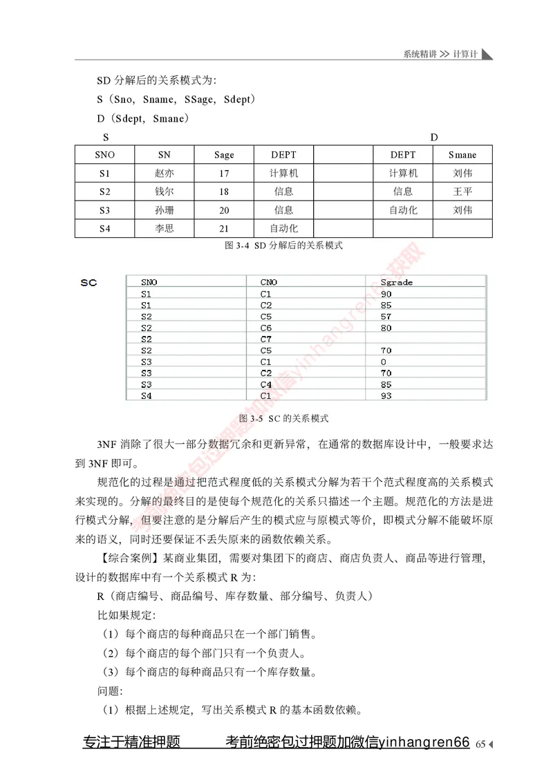 银行招聘考试&middot;系统精讲&middot;计算机专业知识_2025春招题库汇总_银行题库-1_银行全套上岸资料_讲义+题库+冲刺_08、信息科技岗专用（知识点讲解+考点总结+典型例题）全