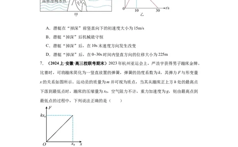 专题10图像问题60题专练（原卷版）_2025高中物理模型方法技巧高三复习专题练习讲义_高考物理图像与方法