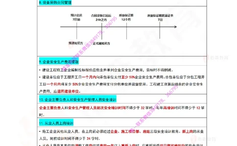 2025年一级建造师项目管理时间、数字考点_2026年一级建造师_2026年一建管理_2025年一建管理SVIP_05-考前密训✿央企特训✿机构普押_11-管理《口诀+时间数字总结》YS