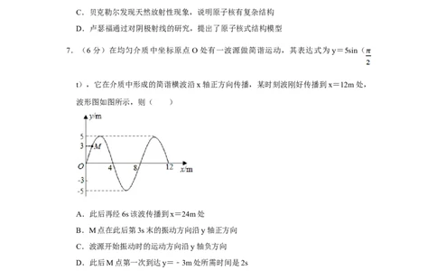 2016年高考物理试卷（天津）（空白卷）_物理历年高考真题_新&middot;Word版2008-2025&middot;高考物理真题_物理（按年份分类）2008-2025_2016&middot;高考物理真题