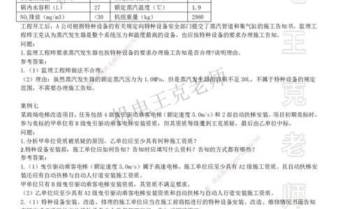 2025一建机电案例班-专题8特种设备_2026年一级建造师_2026年一建机电_2025年一建机电SVIP_04-冲刺串讲✿考点强化✿小灶集训_49-机电《案例专项班》王克SMR_讲义