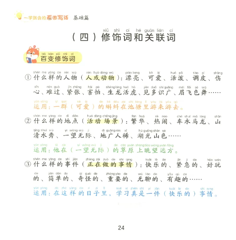 一学就会的看图写话(基础篇)(1)_一学就会的看图写话