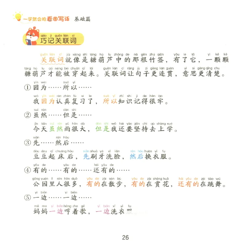 一学就会的看图写话(基础篇)(1)_一学就会的看图写话