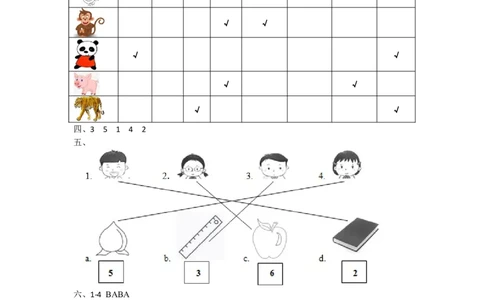 1年级上英语期末综合练习参考答案_一年级上下册资料_小学一年级学习资料-25年更新版_1-05、小学一年级英语上册_上海版_期末试卷（3份含听力）