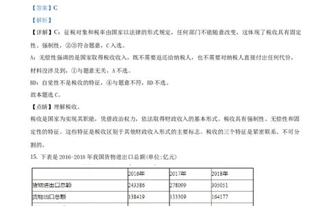 2020年高考政治试卷（浙江）（1月）（解析卷）_政治历年高考真题_新&middot;Word版2008-2025&middot;高考政治真题_政治（按年份分类）2008-2025_2020&middot;政治高考真题