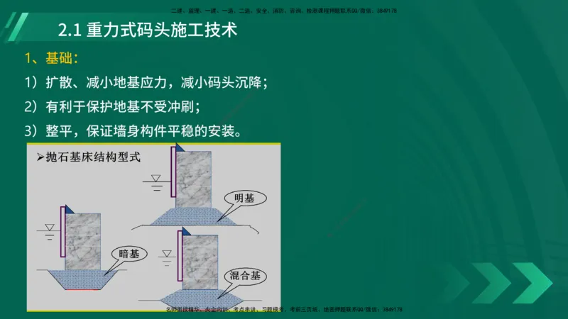 25年一建《港口实务》精讲第2章讲义在线版_2026年一级建造师_2026年一建港航_2025年一建港航SVIP_02-基础精讲✿高端面授✿深度强化_08-港航《强化精讲班》陈冬铭YL推荐