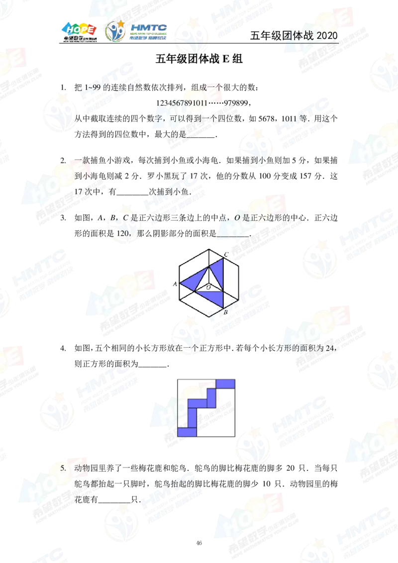 2024年5年级完整版_希望杯IHC
