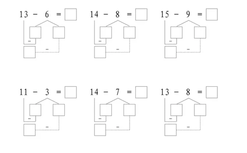 平十法3共17页_幼小衔接全套_7.幼小衔接全套_02、数学_2、凑十法借十法平十法破十法_1、平十法85页