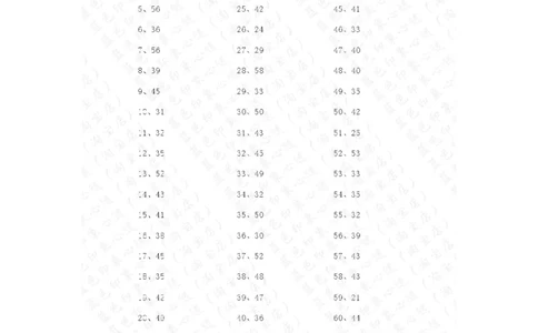 100以内减法第1-20篇答案_小学数学口算竖式脱式计算应用题一二三四五六年级上下册电_小学数学口算题库电子版（1-6）_小学数学口算一年级_口算题适合1年级(含答案）