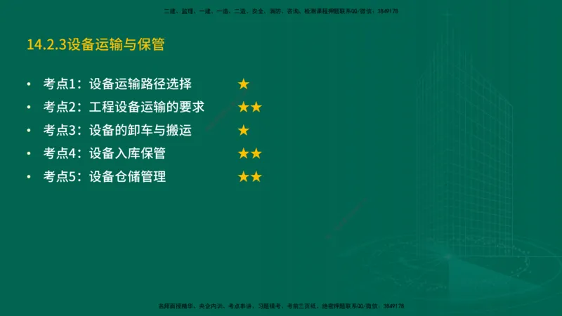 25年一建《机电实务》精讲第14章讲义在线版_2026年一级建造师_2026年一建机电_2025年一建机电SVIP_02-基础精讲✿高端面授✿深度强化_25-机电《教材精讲班》黄老师YL
