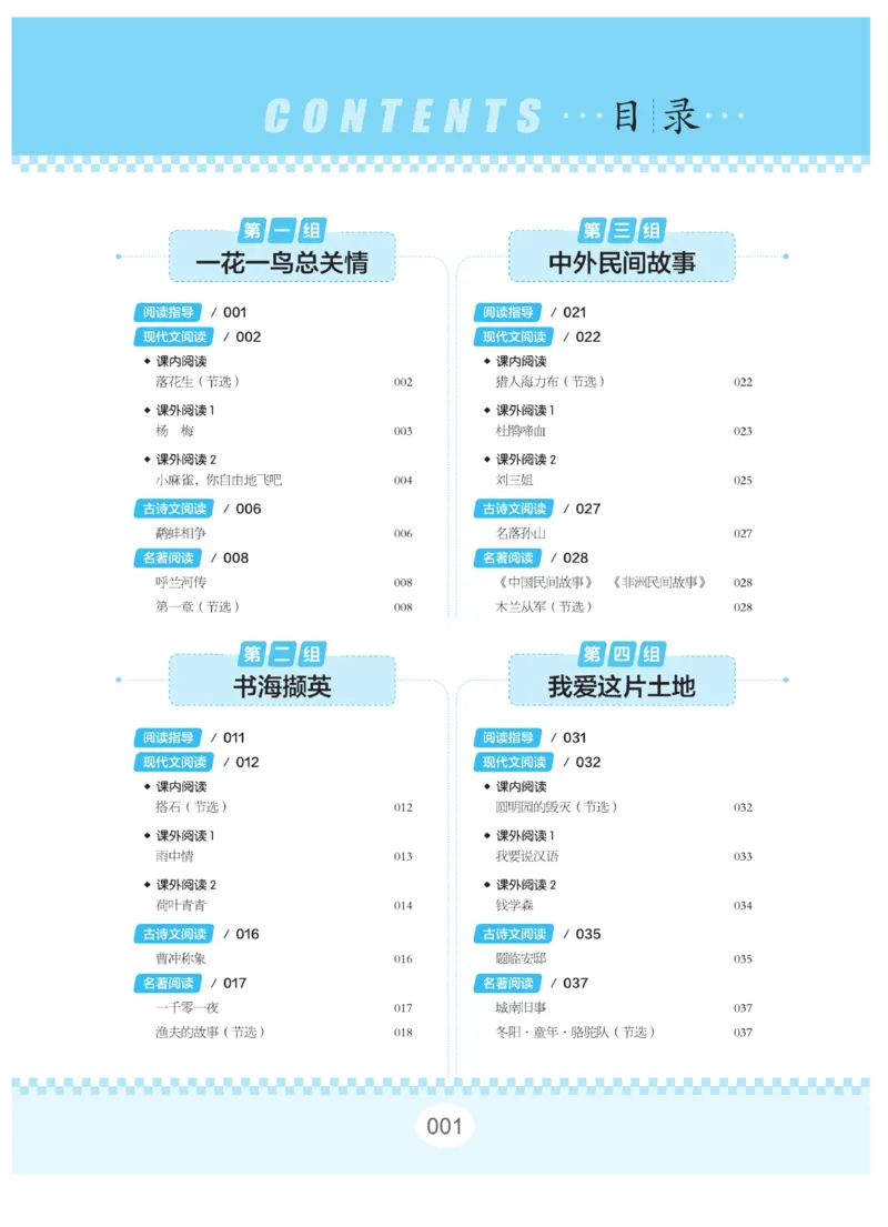《群文阅读主题训练》语文5年级上册（RJ）