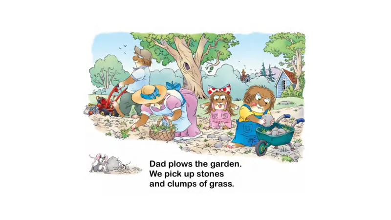 12.Agreengreengarden_Frank（小毛怪）老师爆笑阅读单词课（50个故事3000词）_小炸毛爆笑故事单词课课件