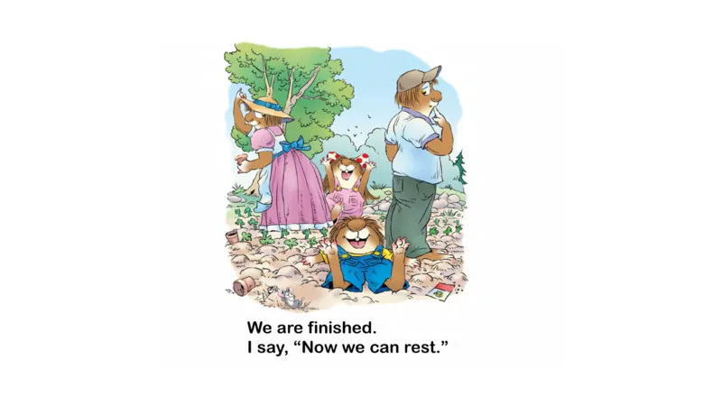 12.Agreengreengarden_Frank（小毛怪）老师爆笑阅读单词课（50个故事3000词）_小炸毛爆笑故事单词课课件