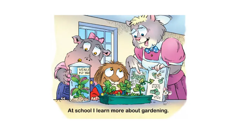 12.Agreengreengarden_Frank（小毛怪）老师爆笑阅读单词课（50个故事3000词）_小炸毛爆笑故事单词课课件