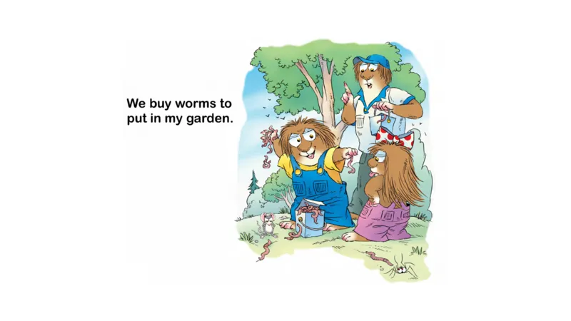 12.Agreengreengarden_Frank（小毛怪）老师爆笑阅读单词课（50个故事3000词）_小炸毛爆笑故事单词课课件