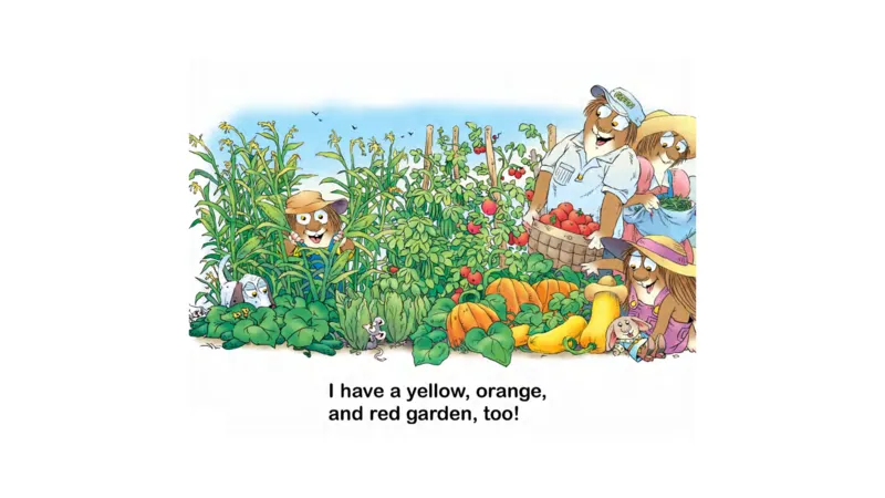 12.Agreengreengarden_Frank（小毛怪）老师爆笑阅读单词课（50个故事3000词）_小炸毛爆笑故事单词课课件