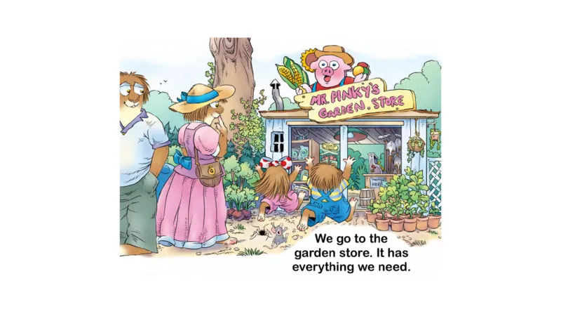 12.Agreengreengarden_Frank（小毛怪）老师爆笑阅读单词课（50个故事3000词）_小炸毛爆笑故事单词课课件