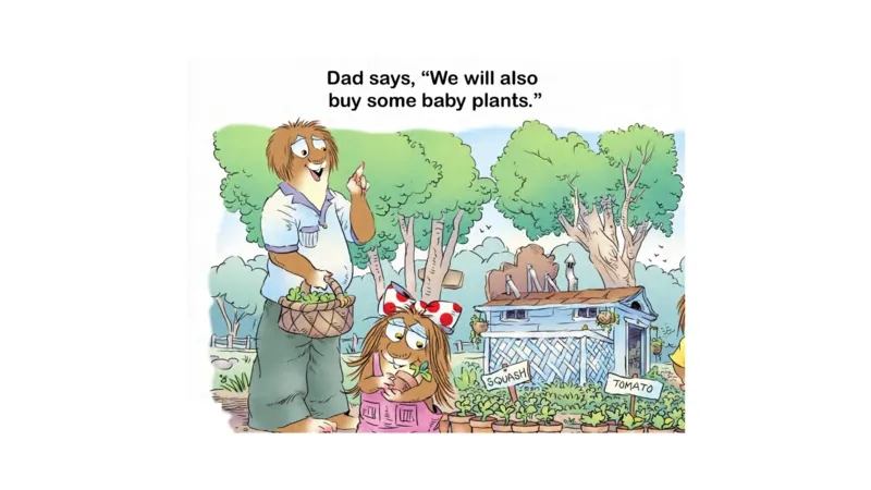 12.Agreengreengarden_Frank（小毛怪）老师爆笑阅读单词课（50个故事3000词）_小炸毛爆笑故事单词课课件