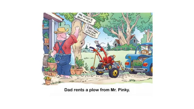 12.Agreengreengarden_Frank（小毛怪）老师爆笑阅读单词课（50个故事3000词）_小炸毛爆笑故事单词课课件