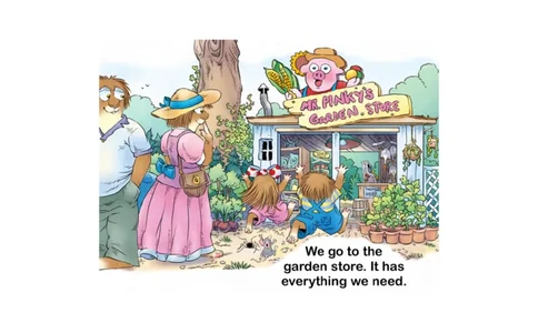 12.Agreengreengarden_Frank（小毛怪）老师爆笑阅读单词课（50个故事3000词）_小炸毛爆笑故事单词课课件