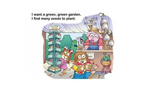 12.Agreengreengarden_Frank（小毛怪）老师爆笑阅读单词课（50个故事3000词）_小炸毛爆笑故事单词课课件