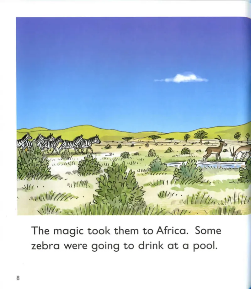 5-22SafariAdventure_Frank（小毛怪）老师爆笑阅读单词课（50个故事3000词）_牛津树5级别穿越单词课课件