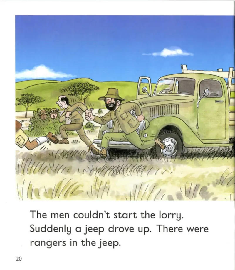 5-22SafariAdventure_Frank（小毛怪）老师爆笑阅读单词课（50个故事3000词）_牛津树5级别穿越单词课课件