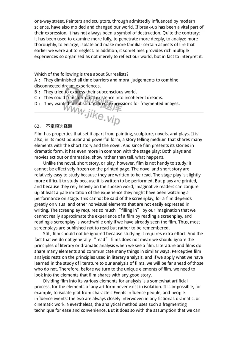 604-2025年军队文职人员招聘《英语语言文学》模拟预测4-137707_军队文职(1)_01.军队文职真题-专业课_（全）版本一（历年真题+章节练习+模拟题）_英语言文学(军队文职)_预测模拟_纯题目