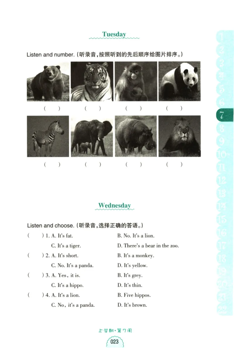 英语听力--1年级_儿童训练听力幼儿园手耳朵眼睛协调训练益智游戏4岁上空间想象力(1)_1-6小学英语听力