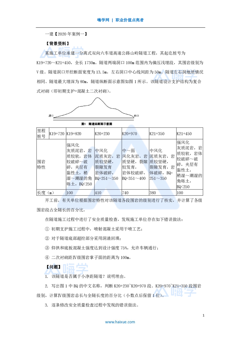 31.2025卢小东-案例母题特训-（31）2020年案例题一_2026年一级建造师_2026年一建公路_2025年一建公路SVIP_04-冲刺串讲✿考点强化✿小灶集训_18-公路《案例母题特训》卢小东HX