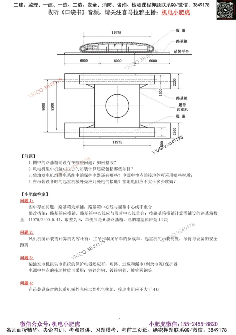 02-增值服务（4）答案_2026年一级建造师_2026年一建机电_2025年一建机电SVIP_04-冲刺串讲✿考点强化✿小灶集训_17-机电《案例百题斩》小肥虎SMR_增值服务