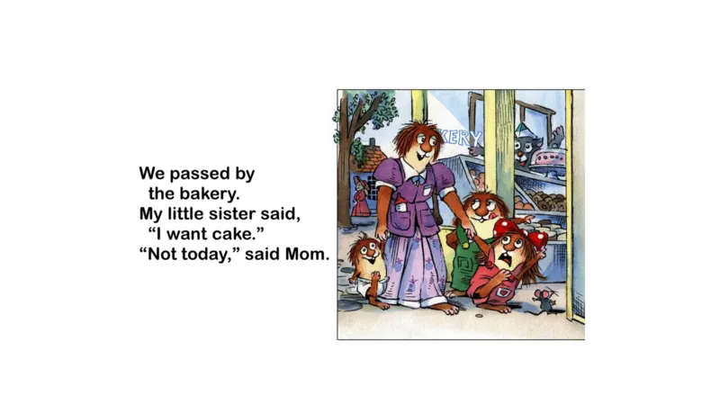 21.Justshoppingwithmom_Frank（小毛怪）老师爆笑阅读单词课（50个故事3000词）_小炸毛爆笑故事单词课课件