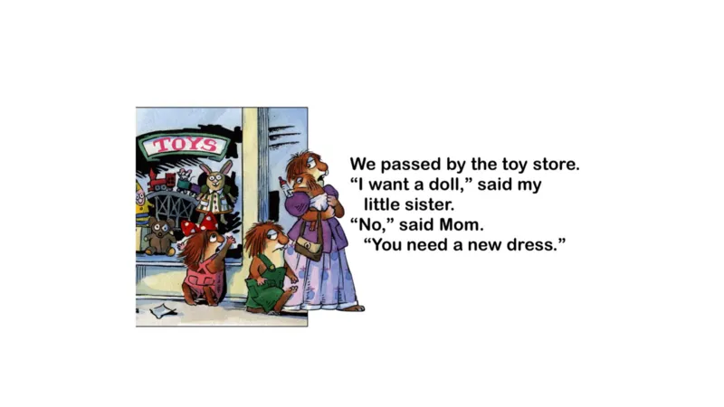 21.Justshoppingwithmom_Frank（小毛怪）老师爆笑阅读单词课（50个故事3000词）_小炸毛爆笑故事单词课课件