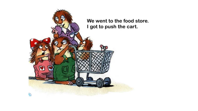 21.Justshoppingwithmom_Frank（小毛怪）老师爆笑阅读单词课（50个故事3000词）_小炸毛爆笑故事单词课课件