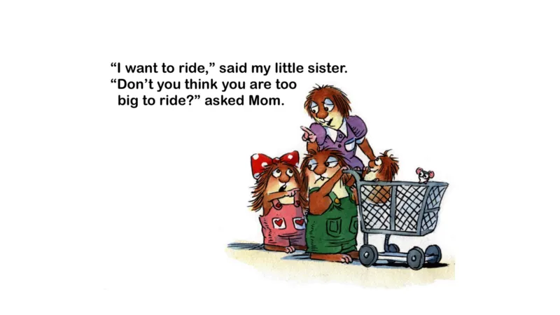 21.Justshoppingwithmom_Frank（小毛怪）老师爆笑阅读单词课（50个故事3000词）_小炸毛爆笑故事单词课课件