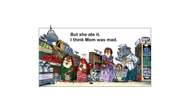 21.Justshoppingwithmom_Frank（小毛怪）老师爆笑阅读单词课（50个故事3000词）_小炸毛爆笑故事单词课课件