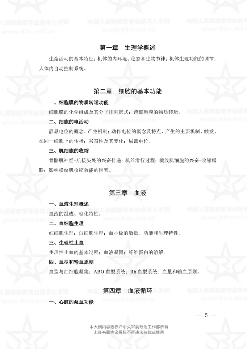 20、护理学专业科目考试大纲_军队文职(1)_08.备考分数线等信息_新版军队文职考试大纲