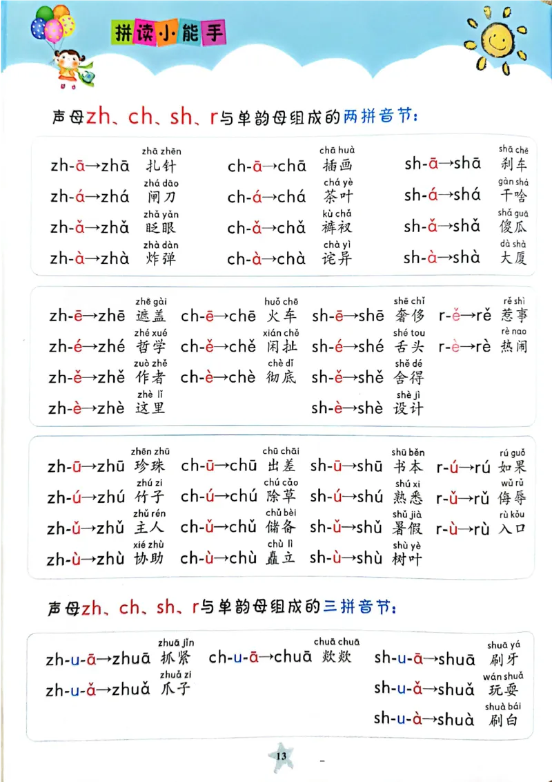 拼音～我是拼读小能手_幼小衔接全套_幼小衔接资料大全_幼小衔接资料1️⃣_幼小衔接语文_拼音