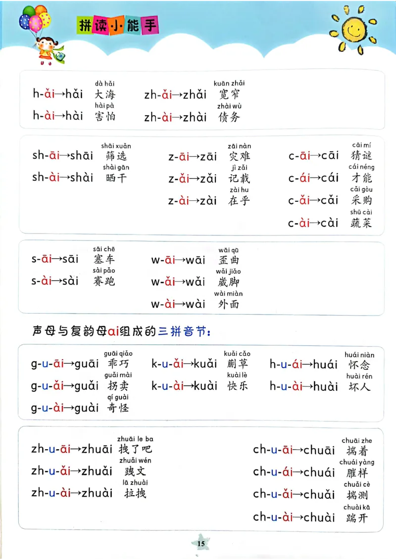 拼音～我是拼读小能手_幼小衔接全套_幼小衔接资料大全_幼小衔接资料1️⃣_幼小衔接语文_拼音