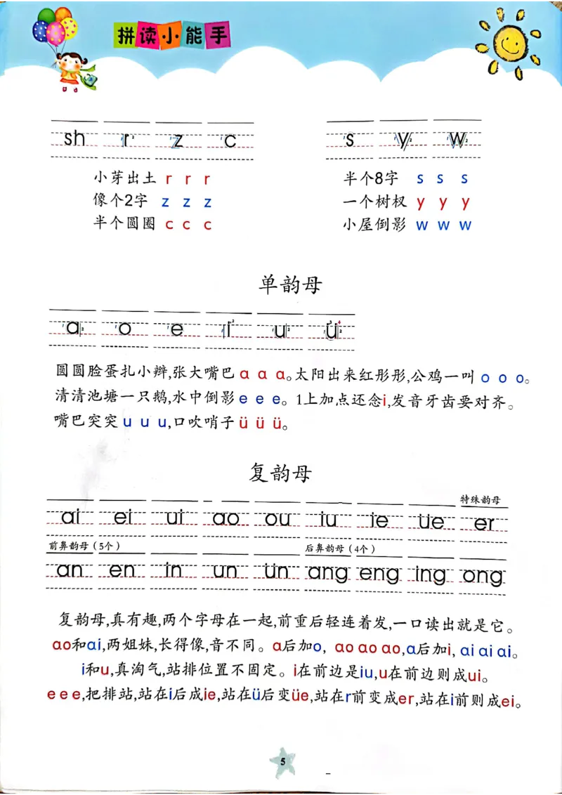 拼音～我是拼读小能手_幼小衔接全套_幼小衔接资料大全_幼小衔接资料1️⃣_幼小衔接语文_拼音