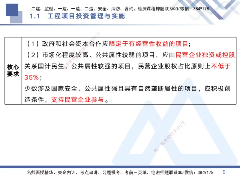 01.2025黄雨诗-考点专项突破-管理1_2026年一级建造师_2026年一建管理_2025年一建管理SVIP_02-基础精讲✿高端面授✿深度强化_41-管理《考点专项突破》黄雨诗HX_讲义