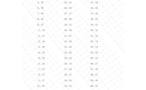 100以内减法第41-60篇答案_小学数学口算竖式脱式计算应用题一二三四五六年级上下册电_小学数学口算题库电子版（1-6）_小学数学口算一年级_口算题适合1年级(含答案）